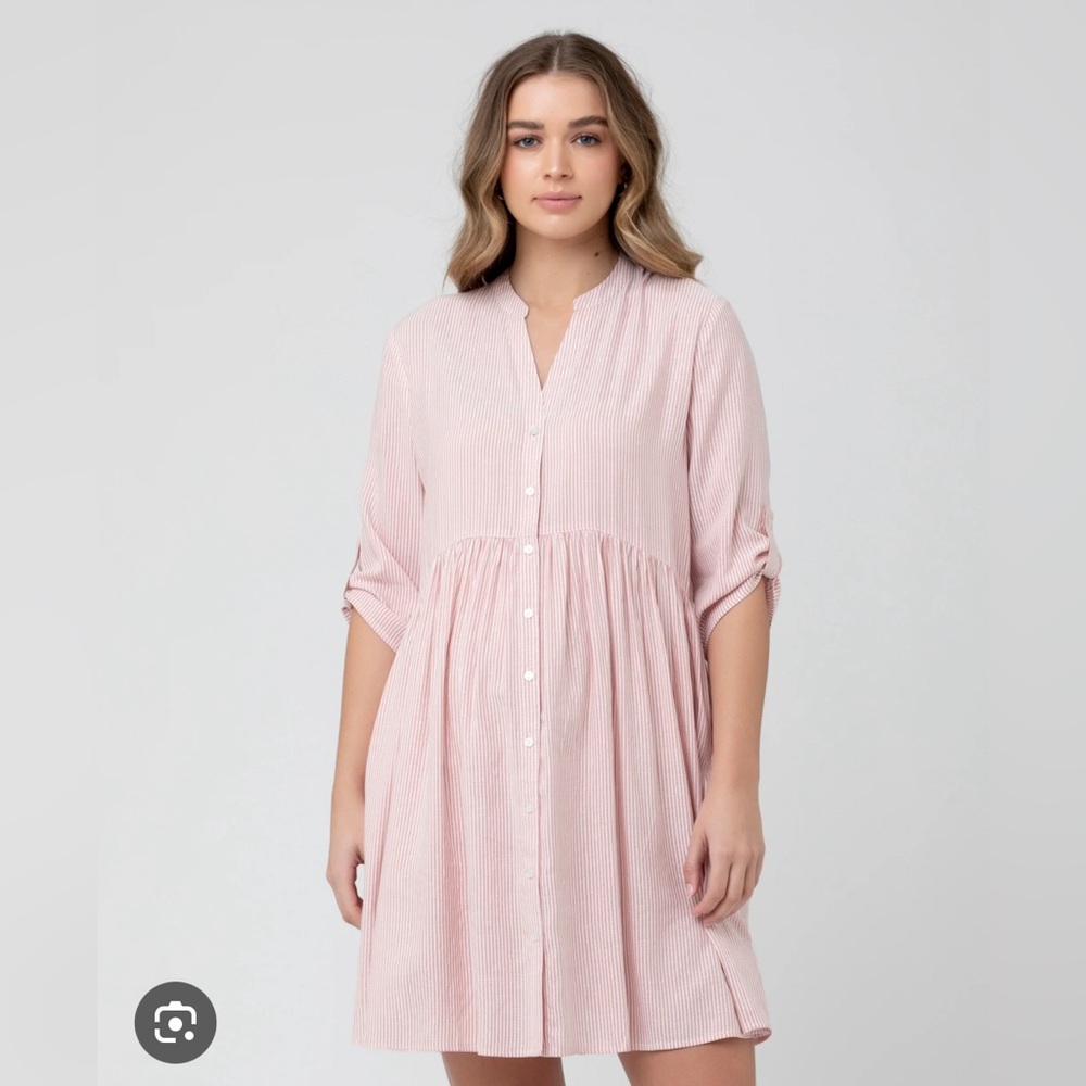 Ripe Sam Stripe Maternity Dress. US Size Small.